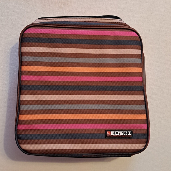 NWT Kosox Colorful Striped Lunch Bag with Handle - Picture 6 of 6